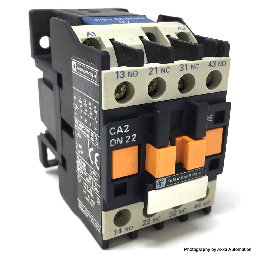 SCHNEIDER SCHCA2DN22M7 CA2DN 4 Pole Contactor - 10 A,