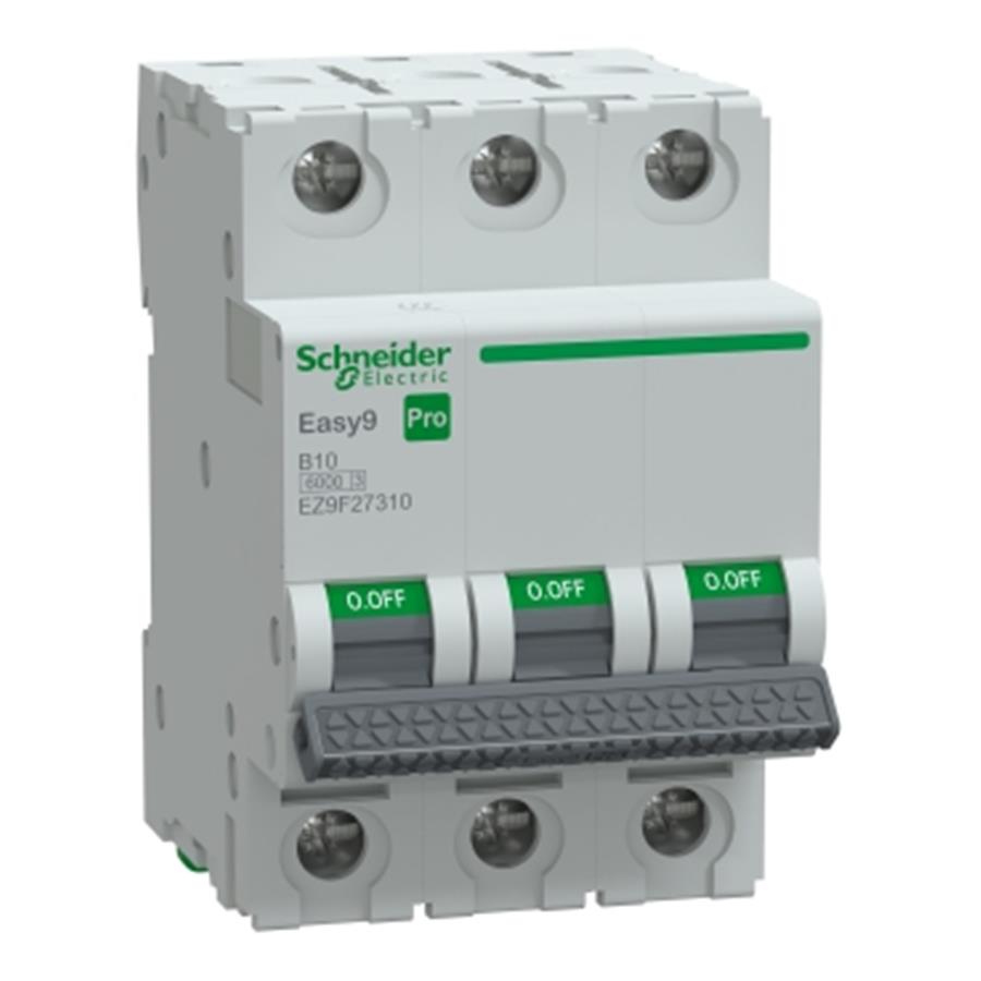 SCHNEIDER SCHEZ9F27310 Pro Sigorta 3P B Eğrisi 10A  6 kA