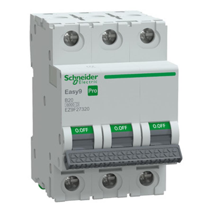 SCHNEIDER SCHEZ9F27320 Pro Sigorta 3P B Eğrisi 20A  6 kA