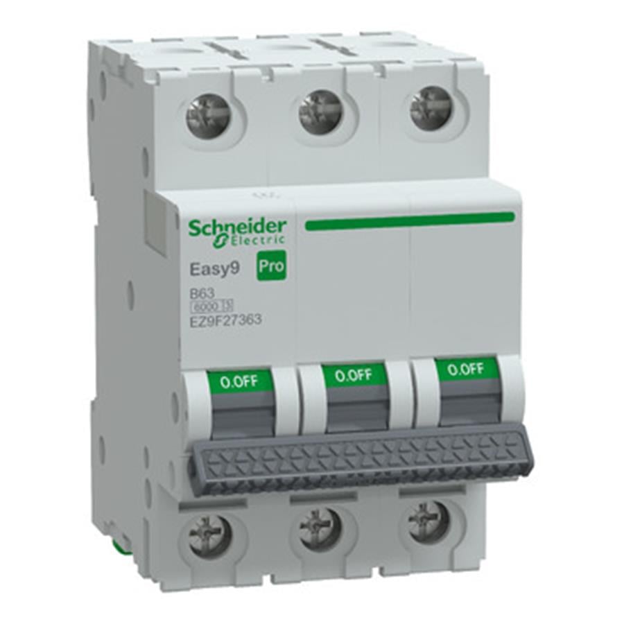 SCHNEIDER SCHEZ9F27363 Pro Sigorta 3P B Eğrisi 63A  6 kA