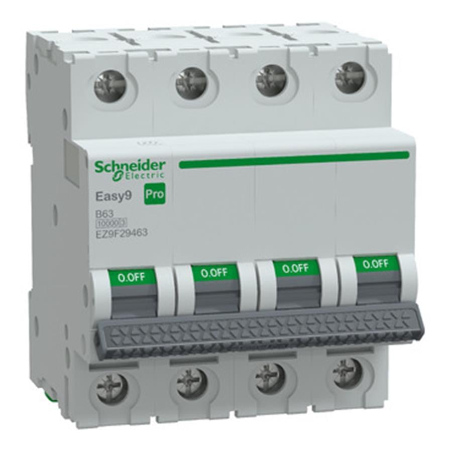 SCHNEIDER SCHEZ9F29463 Pro Sigorta  4P B Eğrisi  63A 10 kA