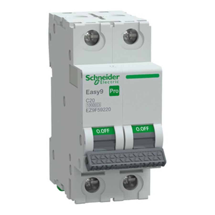 SCHNEIDER SCHEZ9F59220 Pro Sigorta  2P C Eğrisi 20A 10 kA