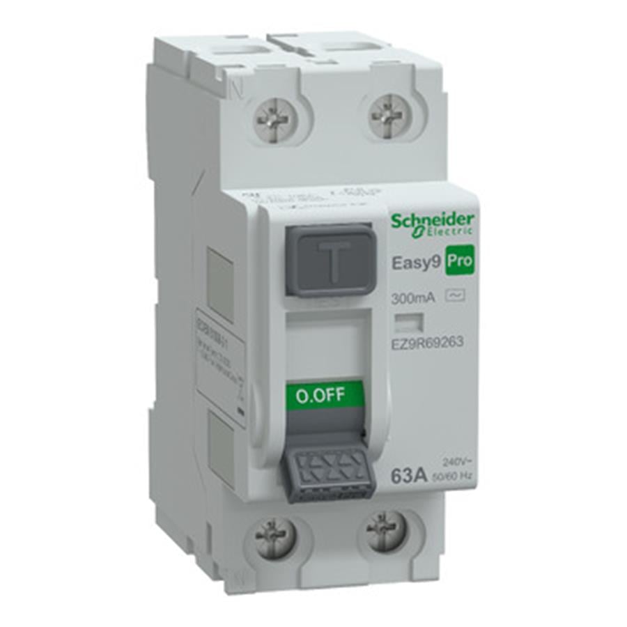 SCHNEIDER SCHEZ9R69263 Pro KAK 2P 63A 300mA AC Tipi 240V