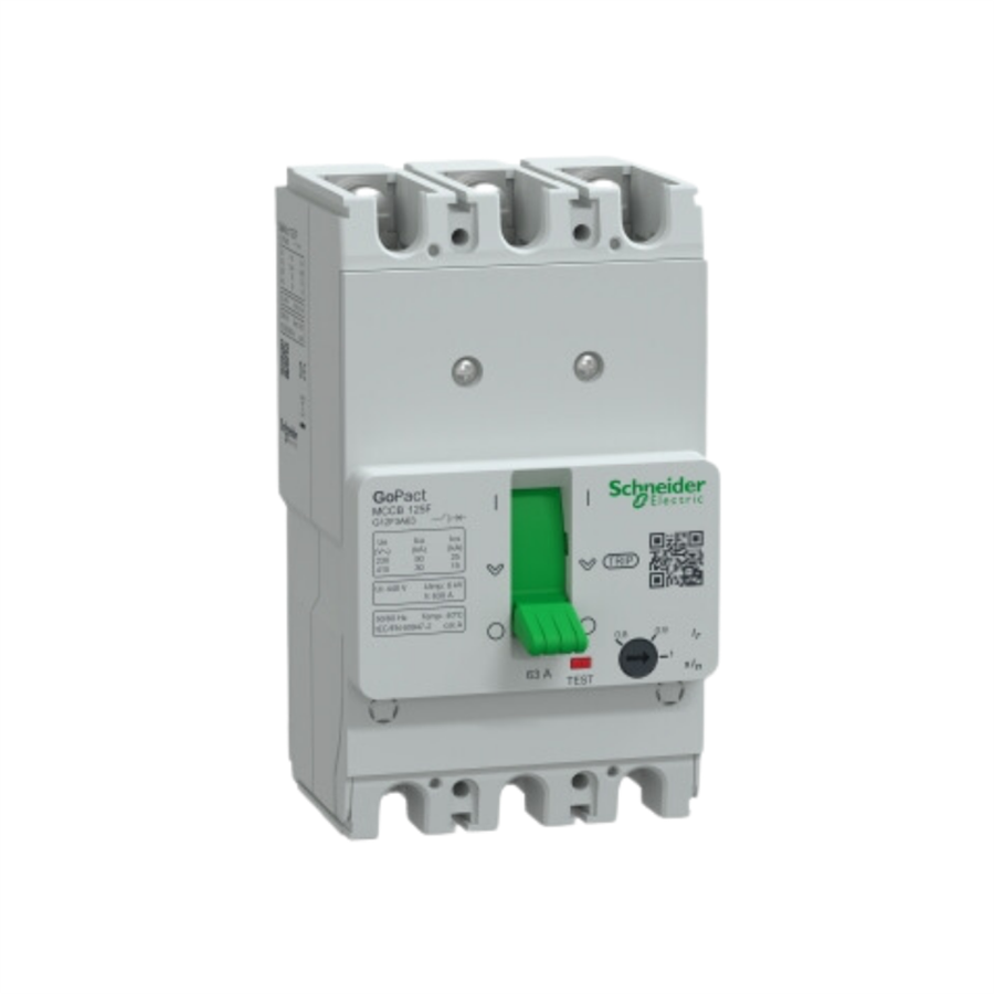 SCHNEIDER SCHG12F3A63 GOMCCB 125F 3P3D 63A Ayarlanabilir