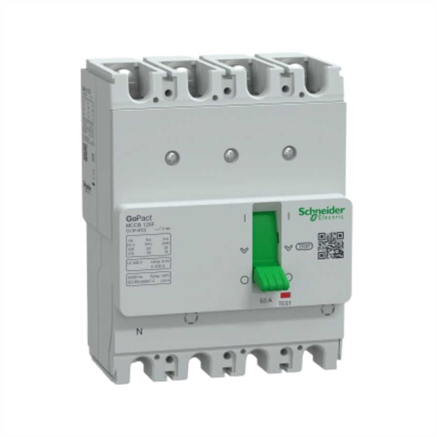 SCHNEIDER SCHG12F4F63 GOMCCB 125F 4P4D 63A Sabit