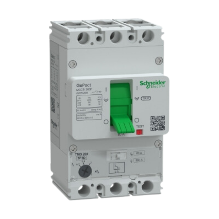 SCHNEIDER SCHG20F3A80 GOPACT 56-80A 3P TERMİK MANYETİK ŞALTER 36KA