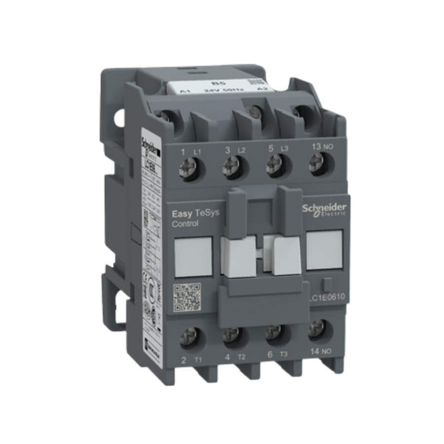 SCHNEIDER SCHLC1E0610B5 EasyPact TVS Kontaktör 3P 6A 24VAC 50Hz1NA