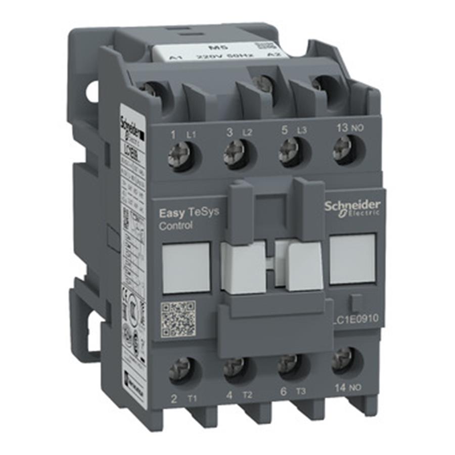 SCHNEIDER SCHLC1E0910M5 EasyPact TVS Kontaktör 3P 9A 220VAC 50Hz 1NA