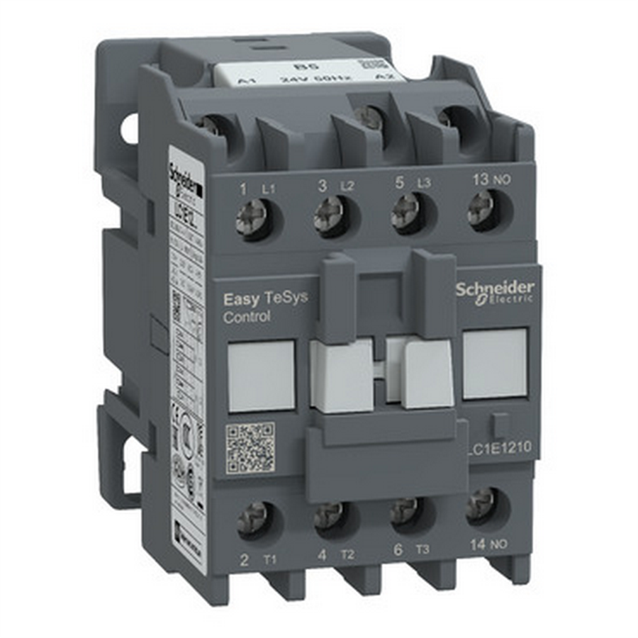 SCHNEIDER SCHLC1E1210B5 EasyPact TVS Kontaktör 3P 12A 24VAC 50Hz1NA