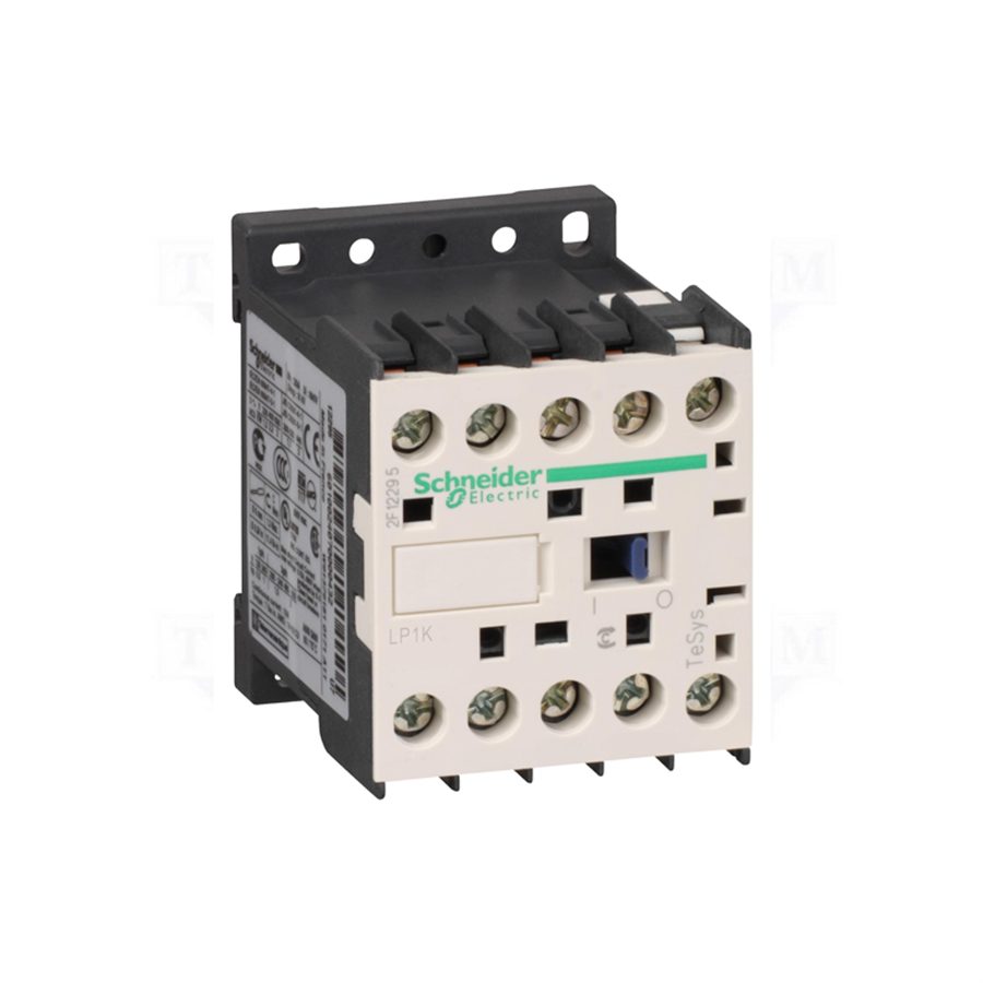 SCHNEIDER SCHLP1K0901BD TeSys K Kontaktör 3P 9A AC3 24VDC 1NK