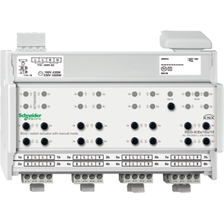 SCHNEIDER SCHMTN649908 KNX PANJUR-ANAHTAR AKTÜATÖR  REG K 8X 16X 10 W