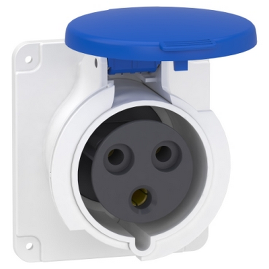 SCHNEIDER SCHPKY32G423 3X32A MONOFAZE 2P+T IP44 HIZLI DÜZ MAKİNA PRİZİ