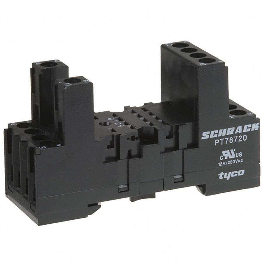 SCHRACK RL6-1415034-1 PT 78720  08 PİN SOKET RAY TİP