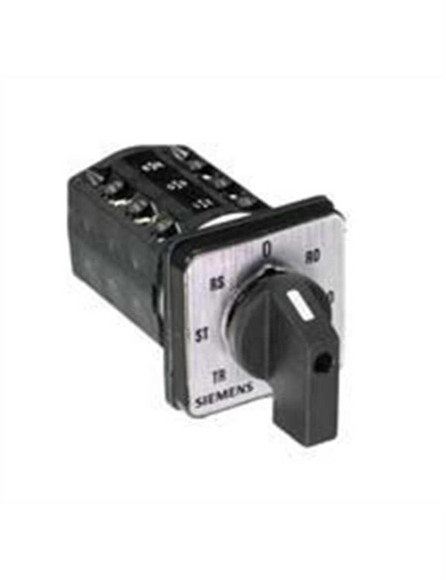 SIEMENS SMS3LF0122-2PF00 3LF0.22 PAKET ŞALTER, 7 POZ'LU VOLTMETRE KOMUTATÖR