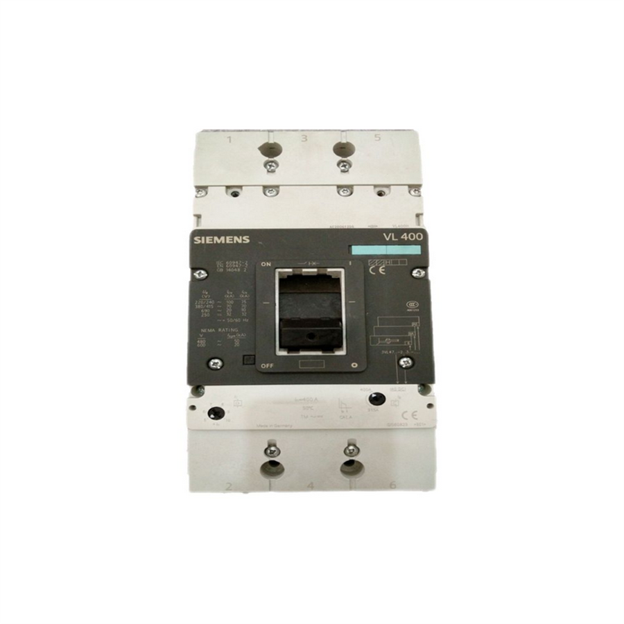 SIEMENS SMS3VL4740-1AA34-0AA0 Circuit-Breaker VL400N without Overcurrent Release