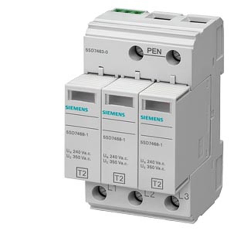 SIEMENS SMS5SD7463-0 C SINIFI 3 KUTUPLU TN-C SİSTEMLERİ İÇİN 3+0 DEVREL