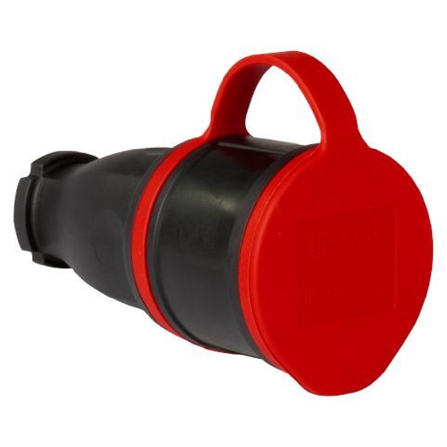 TP ELEKTRİK TP-3101-304-0300 1x16A - Kauçuk Uzatma Prizi