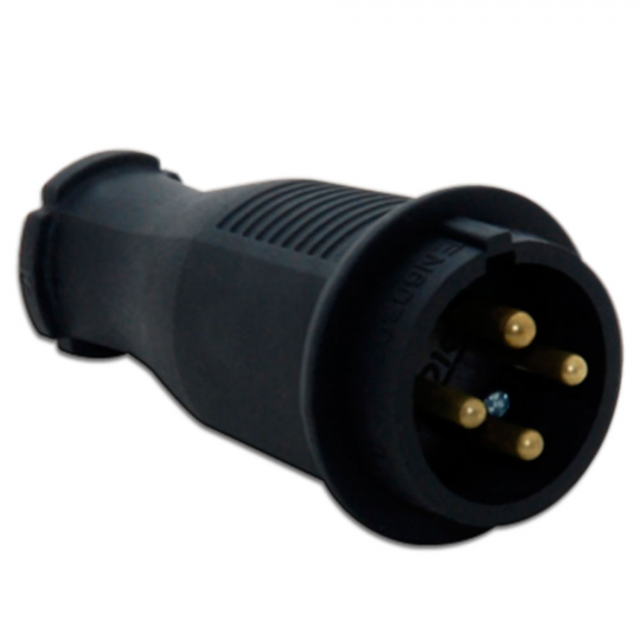 TP ELEKTRİK TP-3103-301-0300 3x32A - Kauçuk Düz Fiş