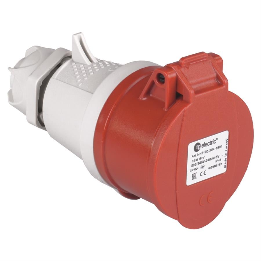 TP ELEKTRİK TP-3107-304-1600 5x32A / IP44 - Uzatma Priz