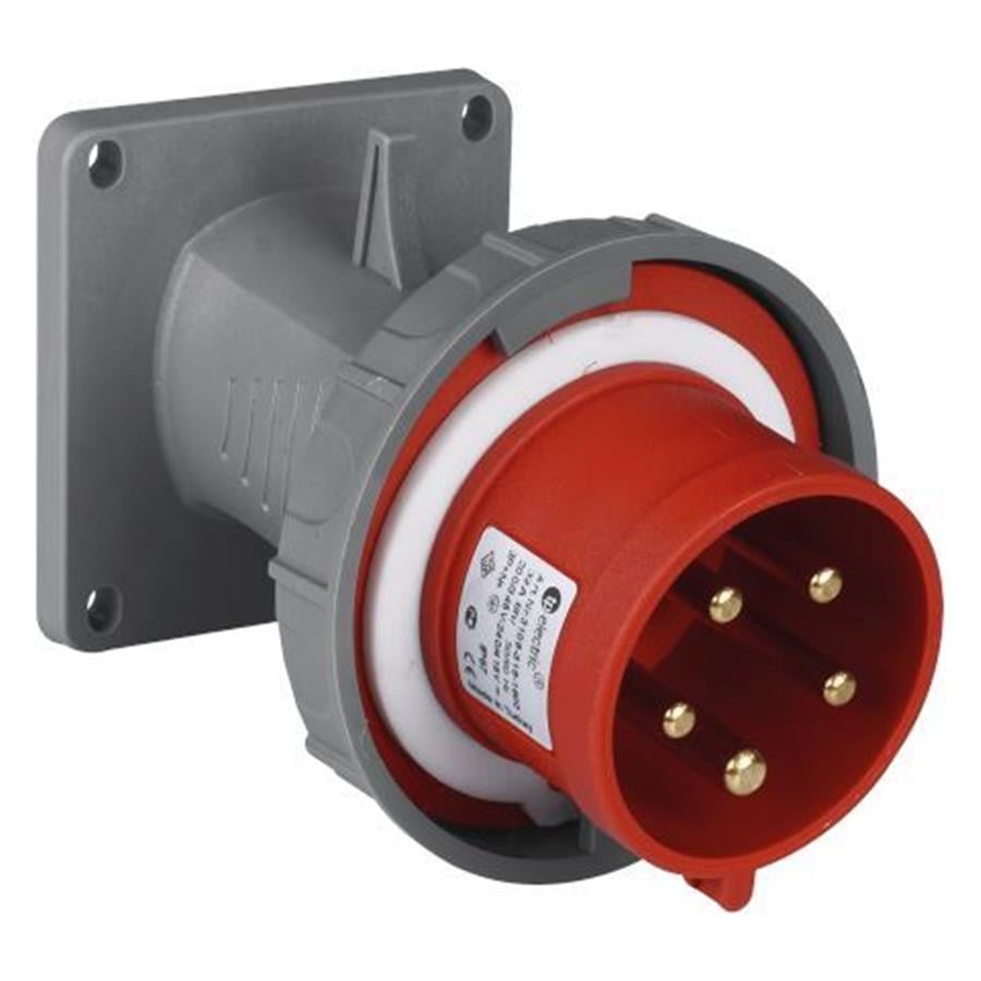 TP ELEKTRİK TP-3108-318-1600 Makine Fişi (eğik) (85x85)