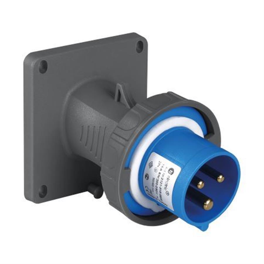 TP ELEKTRİK TP-3121-318-0900 Makine Fişi (eğik) (85x85)