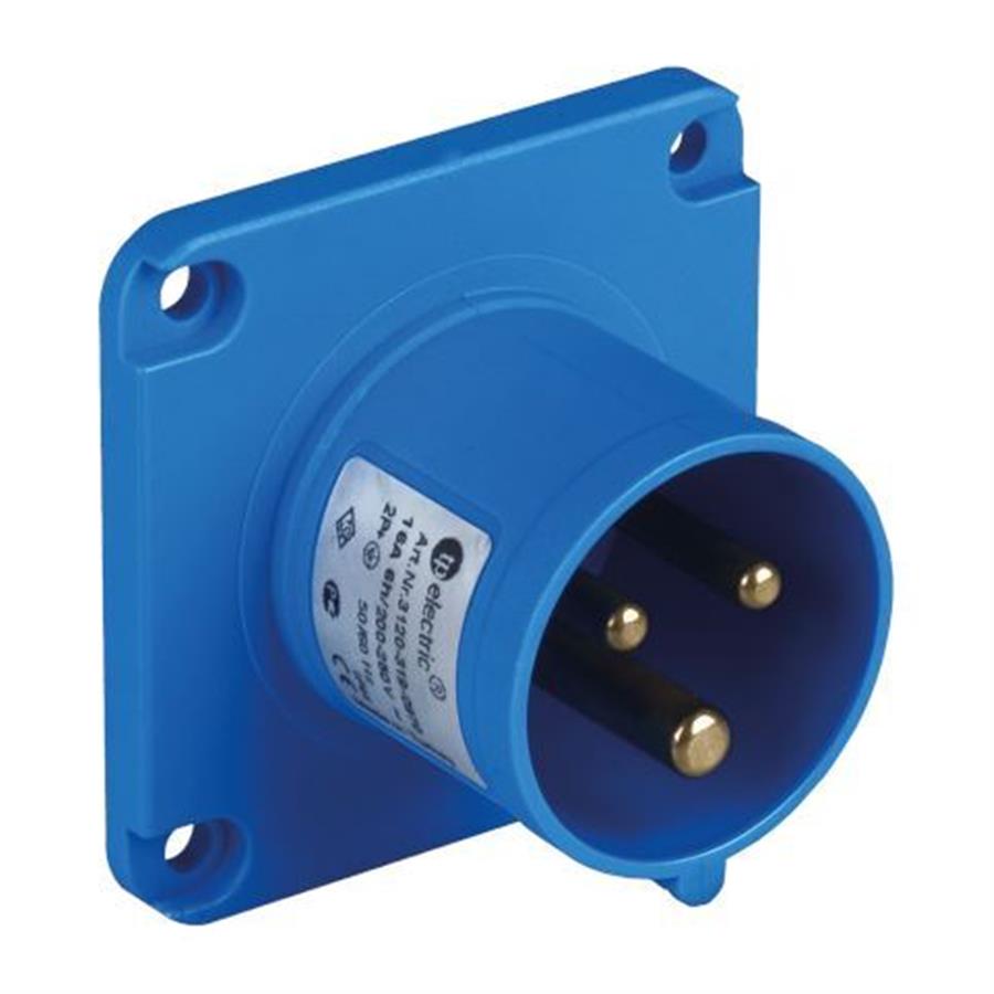 TP ELEKTRİK TP-3124-319-0970 Makine Fişi (düz) (70x70)
