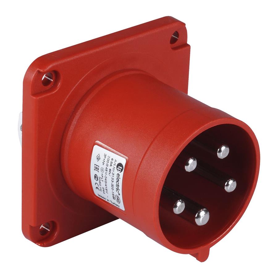 TP ELEKTRİK TP-3133-320-1699 5x63A / IP44 - Mak. Fişi (Düz) GT