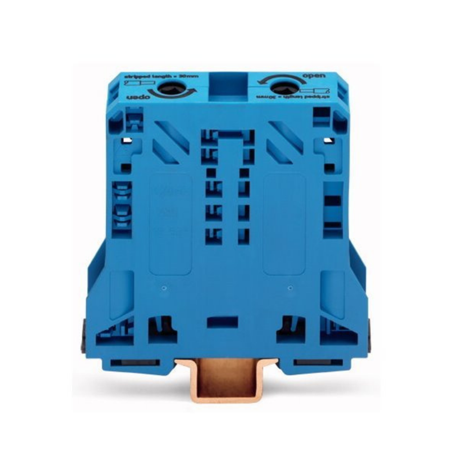 WAGO WAGO-285-154 50 mm² KLEMENS  MAVİ POWER CAGE CLAMP