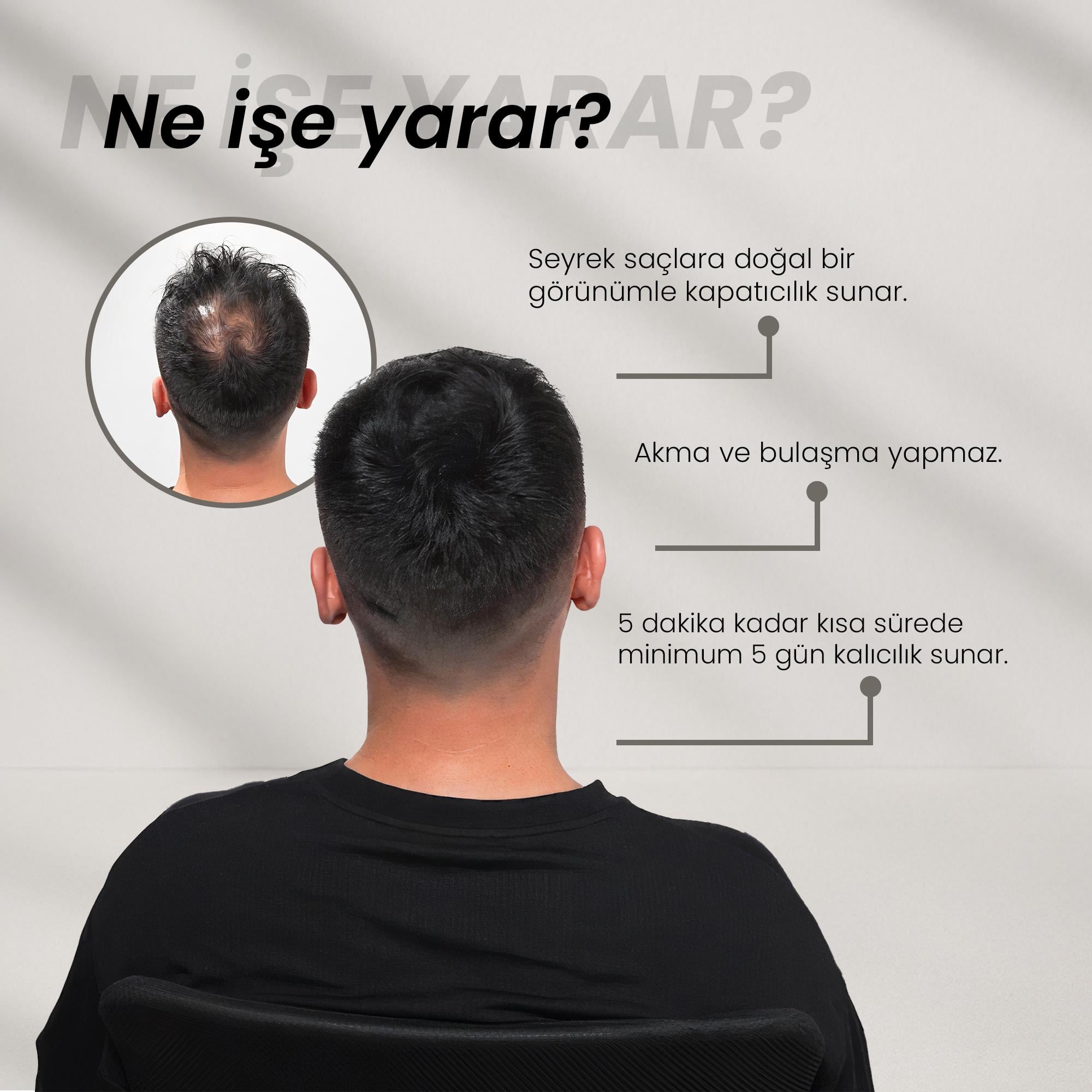 Batçı Saç Kapatıcı Dolgunlaştırıcı Sıvı Krem 50 ml