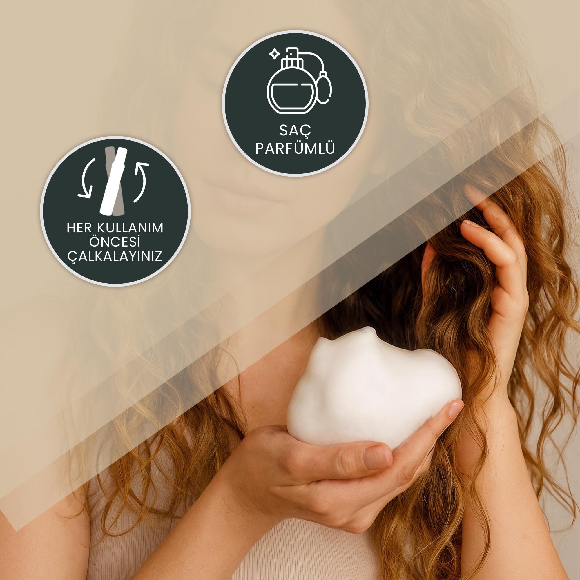 Batçı Volumızıng Hair Mousse 200 Ml Yoğun Hacim ve Bukle Belirginleştirici Uzun Süre Esnek Tutuşlu Saç Köpüğü