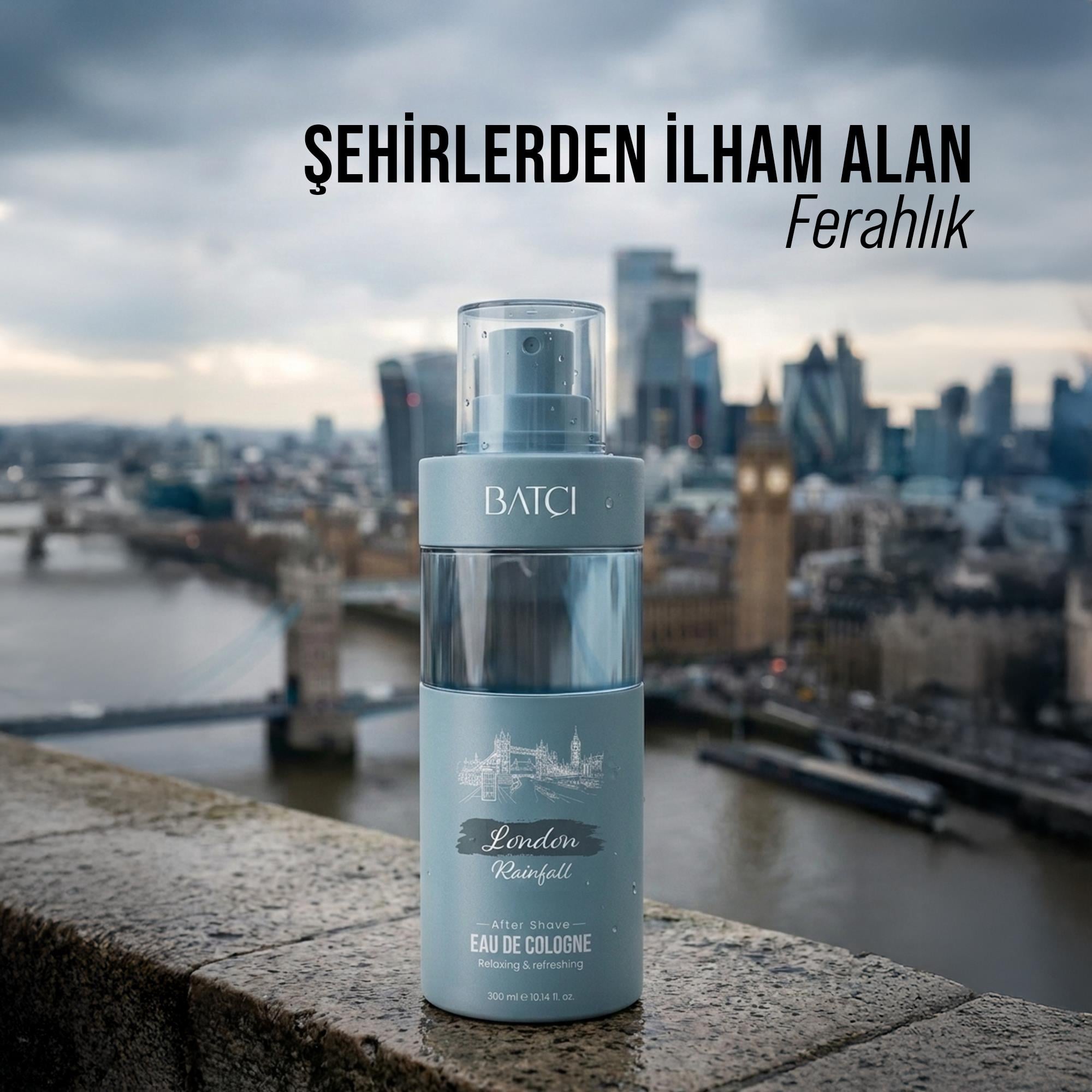 Ferahlatıcı ve Canlandırıcı Tıraş Sonrası Kolonya London