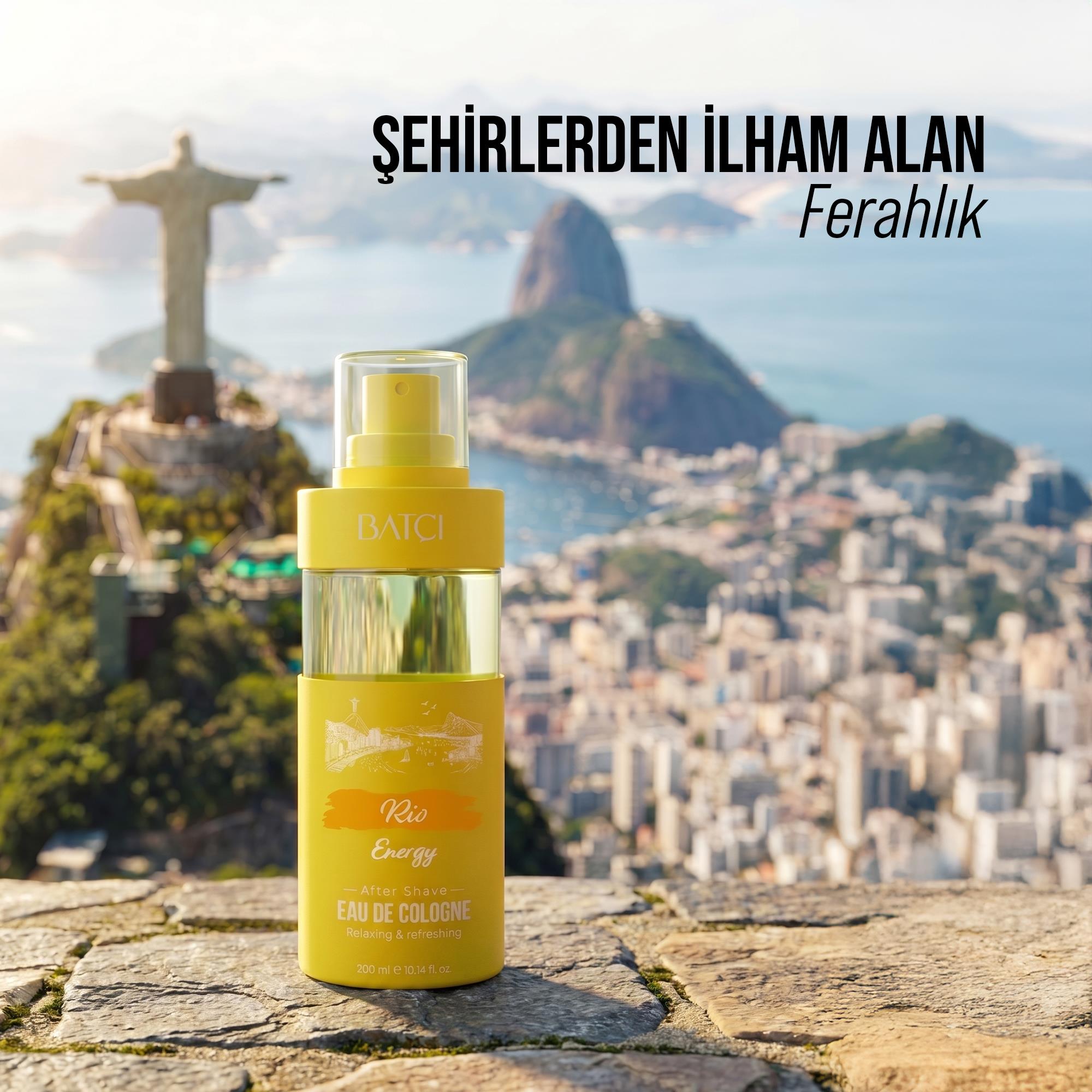 Ferahlatıcı ve Canlandırıcı Tıraş Sonrası Kolonya Rio
