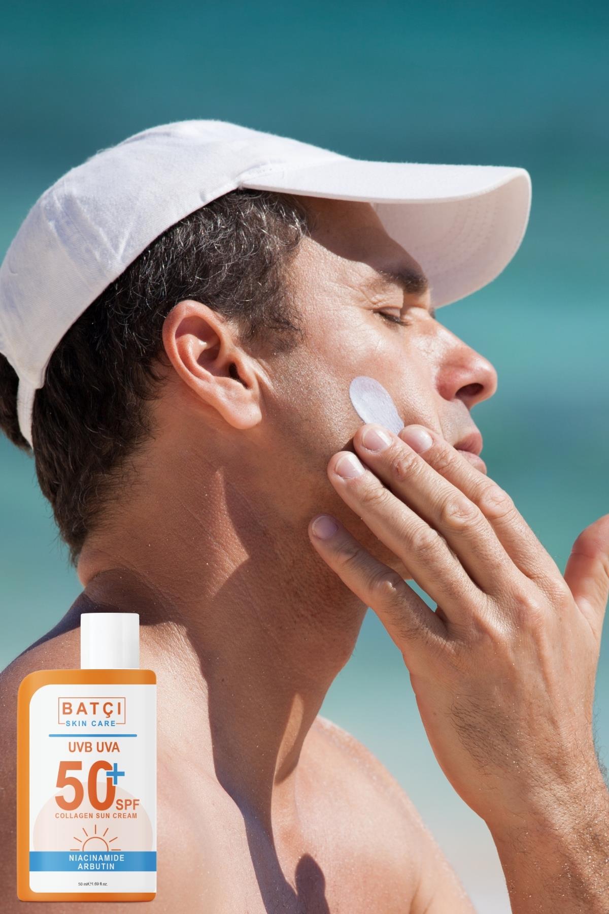 Nemlendirici ve Leke Karşıtıcı Yüksek Koruyuculu 50 spf+ Güneş Kremi 50ML