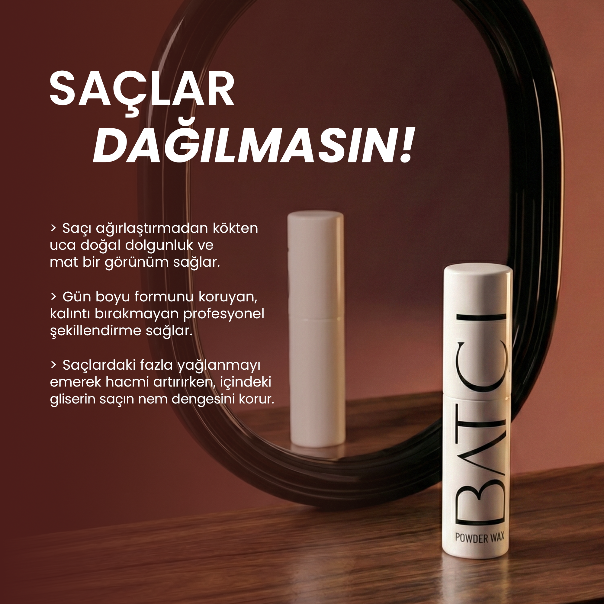 Saç Şekillendirici Toz (PUDRA) Wax