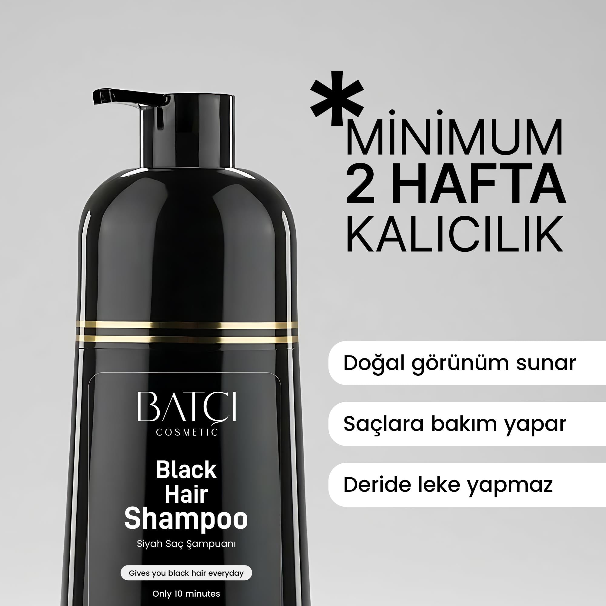 Saç Siyahlaştıran Anında Etkili Beyaz Kapatıcı Şampuan 350 Ml