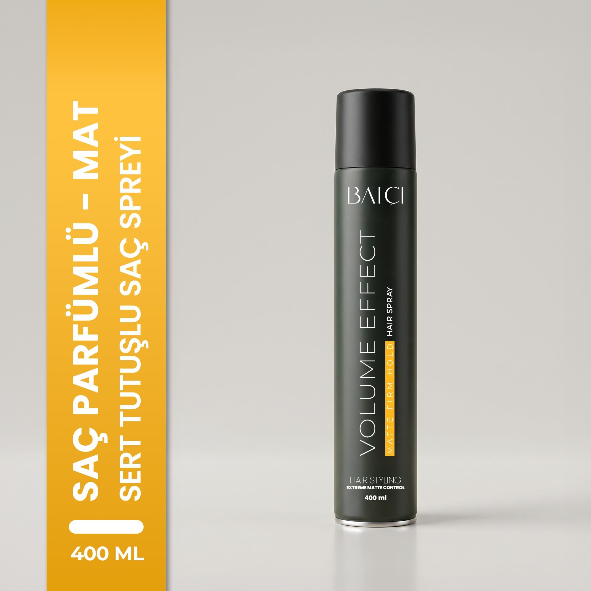 Volume Effect Matte Firm Hold Saç Spreyi 400 ML Mat Güçlü Tutuş Etkili