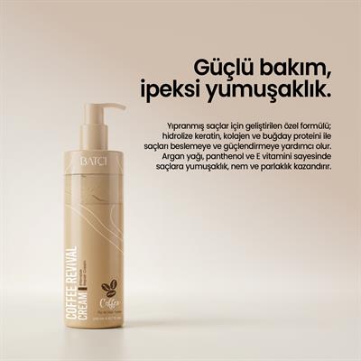  Kahveli Kuru Saçlar İçin Elektriklenme Önleyici Termik Saç Sütü Kremi 200 ML