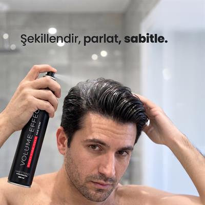  Shiny Firm Hold Saç Spreyi 400 ML | Volume Effect Güçlü Yüksek ve Parlak Tutuşlu