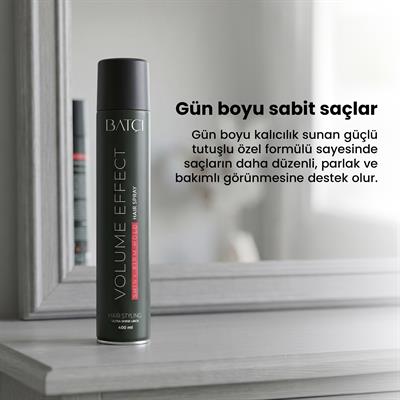  Shiny Firm Hold Saç Spreyi 400 ML | Volume Effect Güçlü Yüksek ve Parlak Tutuşlu