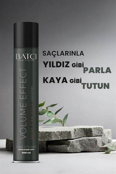  Shiny Firm Hold Saç Spreyi 400 ML | Volume Effect Güçlü Yüksek ve Parlak Tutuşlu