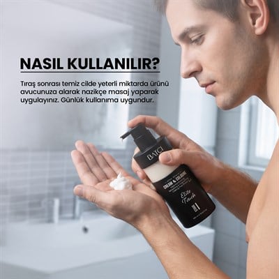 2si 1 Arada Tıraş Sonrası Krem Kolonya Elite Touch – Nemlendirici, Ferahlatıcı