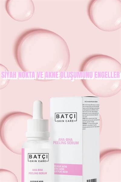 Derinlemesine Temizleyici AHA BHA Peeling Serumu - 30ml | Pürüzsüz ve Canlı Cilt