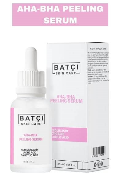 Derinlemesine Temizleyici AHA BHA Peeling Serumu - 30ml | Pürüzsüz ve Canlı Cilt