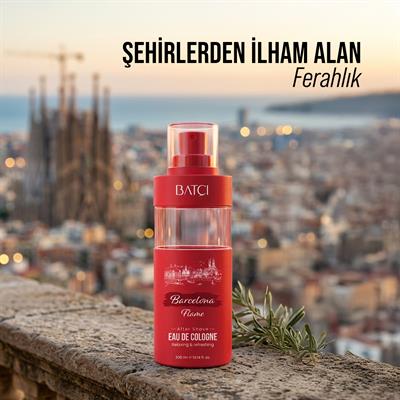 Ferahlatıcı ve Canlandırıcı Tıraş Sonrası Kolonya Barcelona