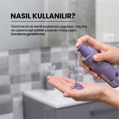 Havyarlı Saç Kremi– Yıpranmış Saçlar İçin Onarıcı & Koruyucu Durulanmayan Krem
