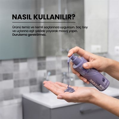 Havyarlı Saç Kremi– Yıpranmış Saçlar İçin Onarıcı & Koruyucu Durulanmayan Krem