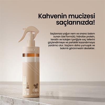 Kahveli Çift Fazlı Saç Bakım Fön Sütü 200 ML Besleyici Koruyucu Etkili
