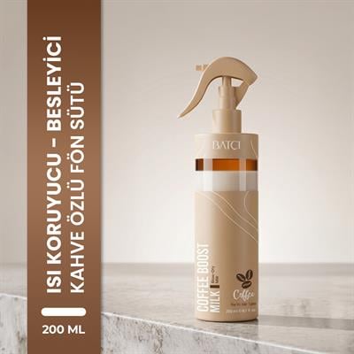 Kahveli Çift Fazlı Saç Bakım Fön Sütü 200 ML Besleyici Koruyucu Etkili