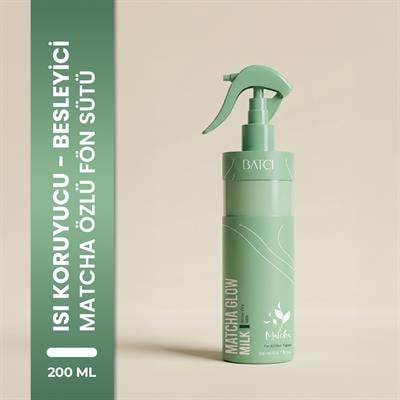 Matcha Özlü Çift Fazlı Saç Bakım Fön Sütü 200 ML
