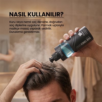 Mentollü Saç Toniği – Ferahlatıcı, Kök Canlandırıcı